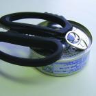 Kitchen scissors with jagged edges -Canary
