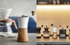 Ceramic Coffee Mill / Wood