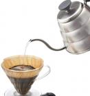 V60 Drip Kettle Silver (Practical 600ml, gas and induction compatible)