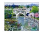 Plain South Park Overpass, paintings, oil paintings, artwork